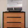 1960s Stag Black Dressing Table Drawers (1)