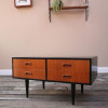 1960s Teak Chest of Drawers Coffee Table (1)