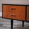 1960s Teak Chest of Drawers Coffee Table