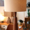 1960s Teak Table Lamp and Shade