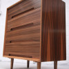 Stag Walnut Chest of Drawers