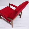 1970s Red Lounge Chair 3