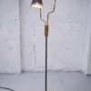 1950s black brass double floor lamp (1)