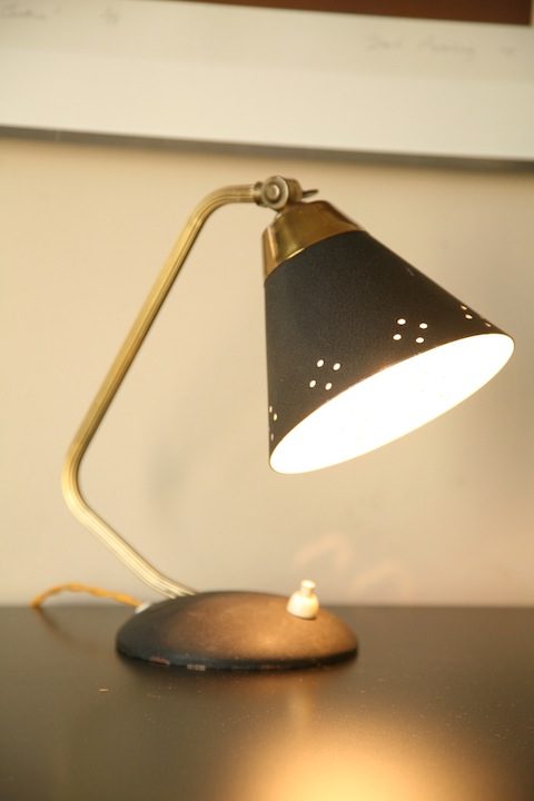 50s Small Desk Lamp Black (1)