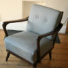 Grey 1950s Lounge Armchair (1)
