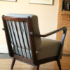 Grey 1950s Lounge Armchair (2)
