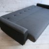 1950s Sofabed in Grey and Black Wool6