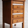 1930s Oak Sewing Box and Chest of Drawers