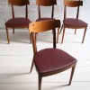 1960s Walnut Dining Chairs 1
