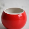 1970s Red Ceramic Ashtray1