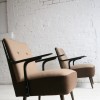 1950s Brown Lounge Chairs2