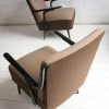 1950s Brown Lounge Chairs3