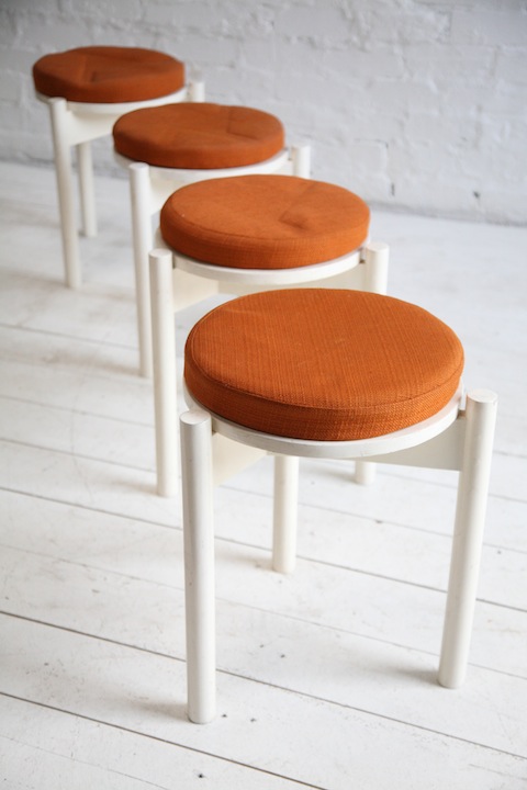 1960s Stacking Stools