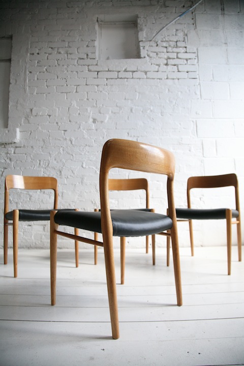 Danish Chairs by Niels O. Møller for J.L. Møllers Møbelfabrik