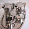 Gense Stainless Steel Coffee Set and Tray 1