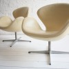 Swan Chairs by Arne Jacobsen for Fritz Hansen1