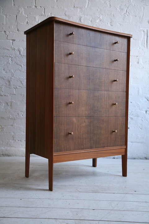 1960s Chest of Drawers by Vanson