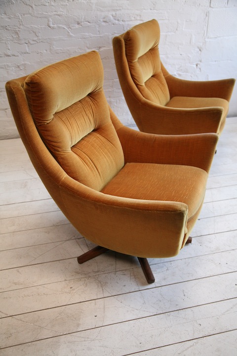 1960s Parker Knoll Swivel Chair