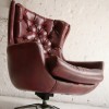 Red 1960s Swivel Chair1