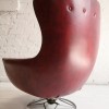 Red 1960s Swivel Chair2