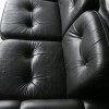 1960s Black Leather Sofa3