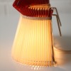 Pleated 1950s Bedside Lamp1