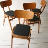 Set of 4 Stacking Chairs 3
