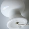 Vintage White Glass Table Lamp 3