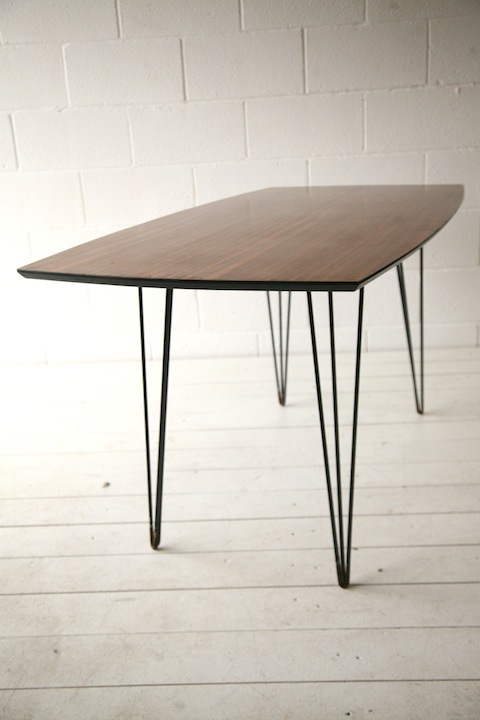 1950s Hairpin Dining Table