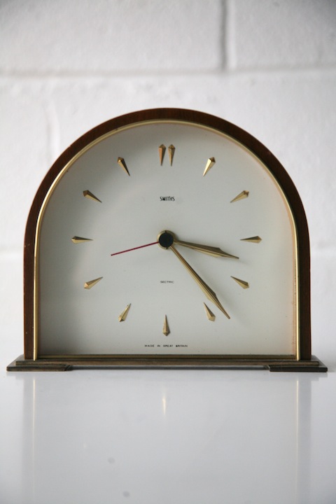 Smiths Wooden Mantel Clock