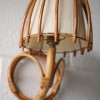 Vintage 50s Bamboo Wall Light