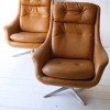 1960s Swivel Chairs Made in Sweden