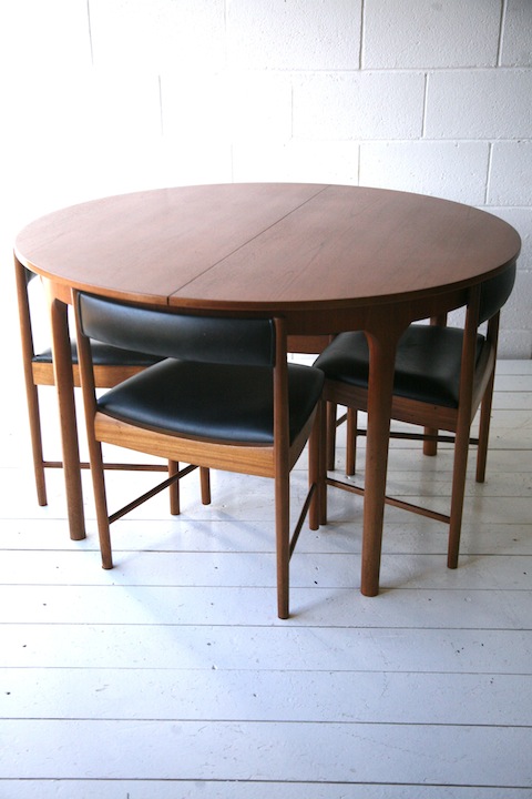 1960s Teak Dining Table And 4 Chairs, Teak Dining Room Chairs Uk