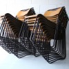 Set of 23 Industrial Stacking Chairs 2