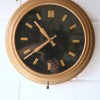 Vintage Gold Wall Clock
