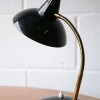 1950s Black Italian Desk Lamp