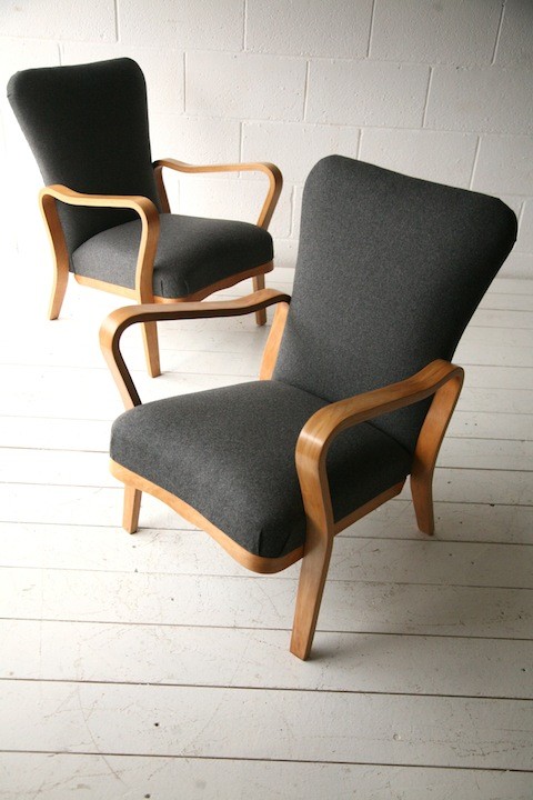 Pair of Bentwood Chairs by Eric Lyons