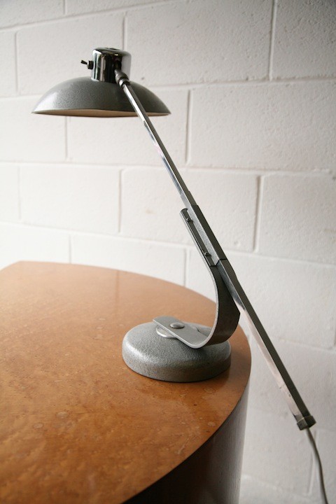 Vintage 1950s SOLR Desk Lamp