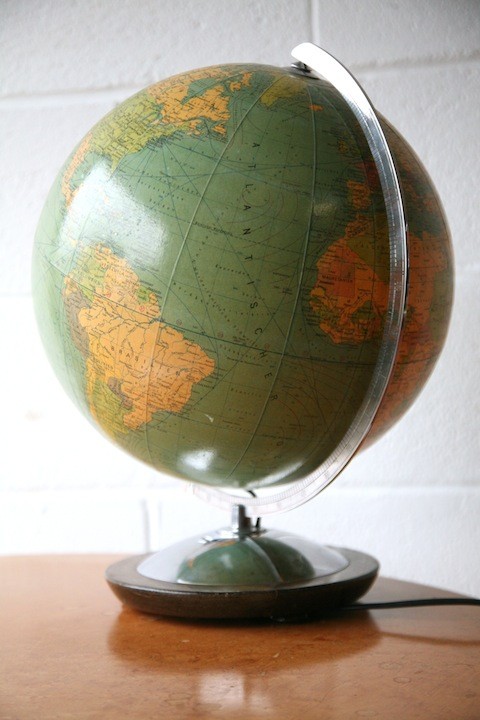 Vintage German Globe