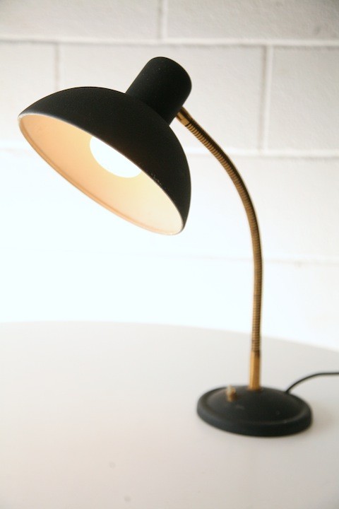 1950s Black Desk Lamp2 1