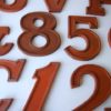 25  Large Wooden Vintage Shop Letters Doric Font