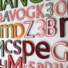 29 Vintage Plastic Shop Letters Gill Sans Font