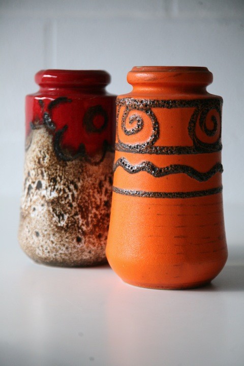 Pair of 1960s West German Vases1