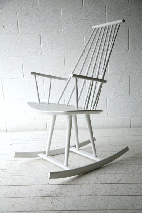 Vintage Danish Rocking Chair