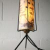 1950s Floral Lamp Lamp
