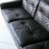 Vintage Brown Leather 3 Seater Sofa by Vatne Mobler