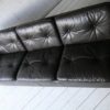 Vintage Brown Leather 3 Seater Sofa by Vatne Mobler2