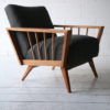 1950s angular armchair