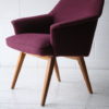 Purple 1950s Side Chair