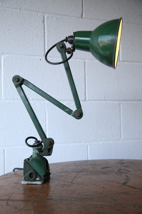 Vintage Industrial EDL Task Lamp